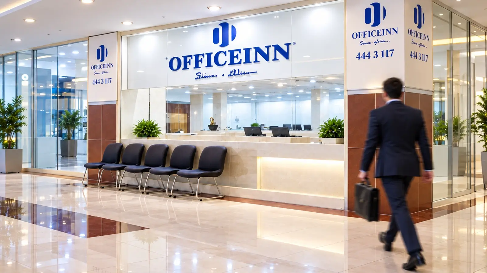 Officeinn modern ofis ortamı