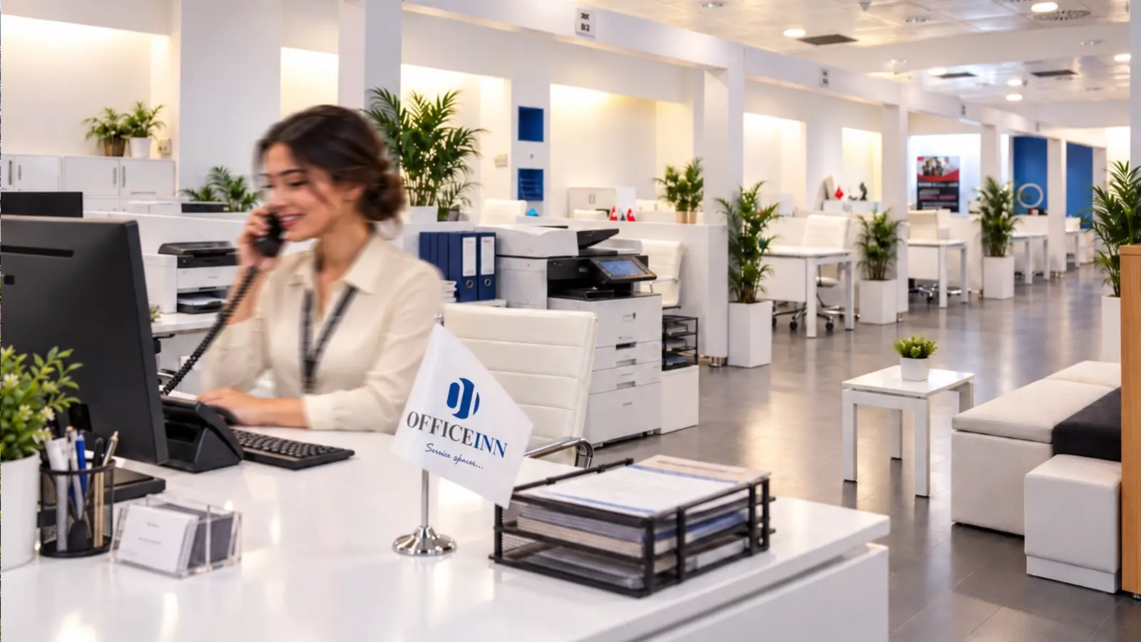 Officeinn giriş ve lokasyon alanı
