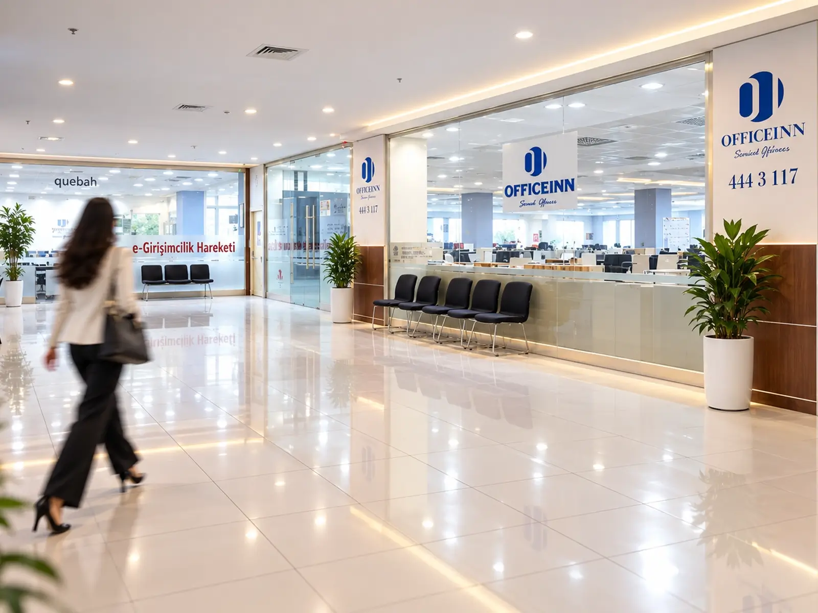 Officeinn çalışma alanları